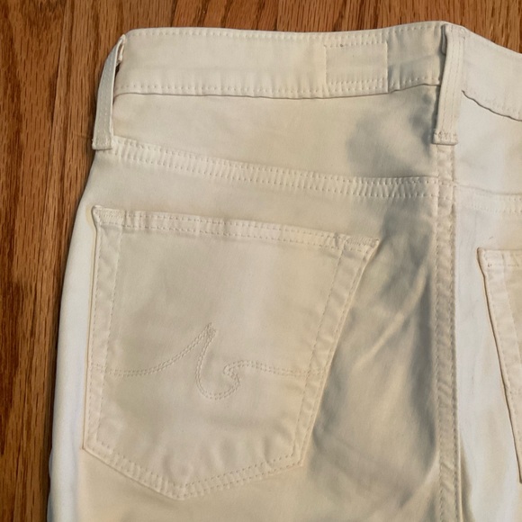 AG Adriano Goldschmied Jeans Beige 5-Pocket Skinny Fit w/ Stretch Sz 26R x 27.5” - Picture 13 of 15